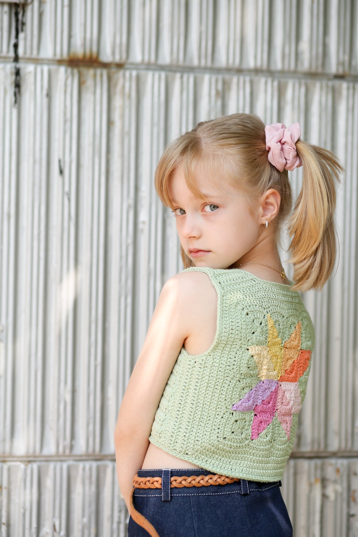 <Kalinka> Sahara Vest - Pistachio　