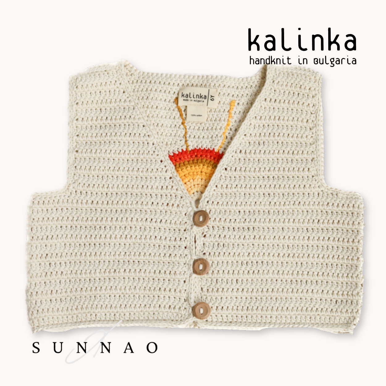 <Kalinka> Sahara Vest - Milk