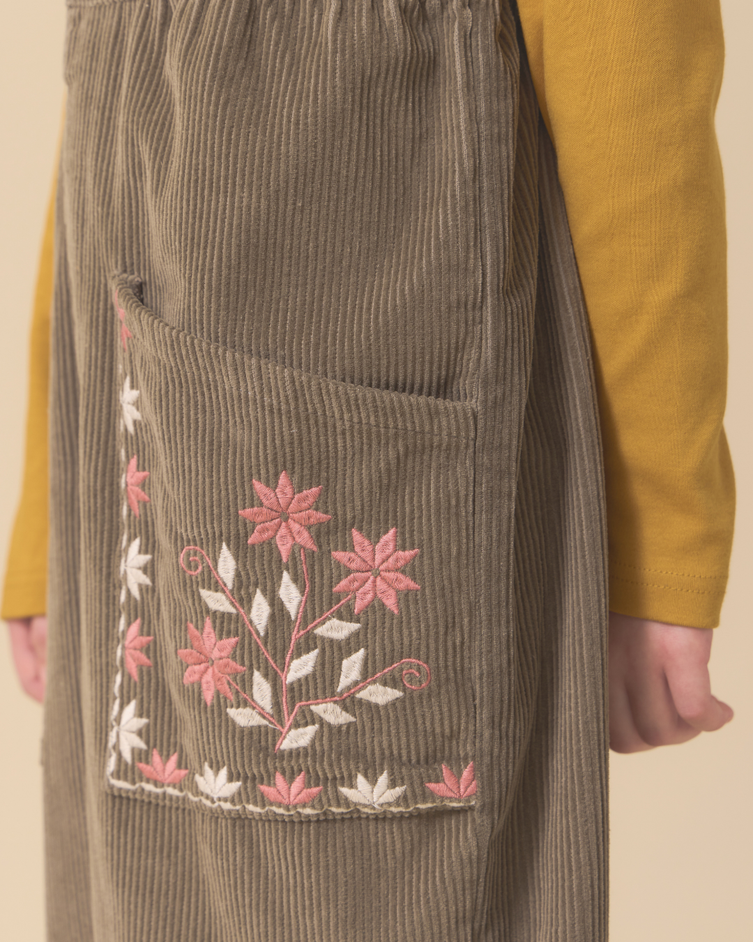 <Lali> Clara Romper in Cypress Corduroy　