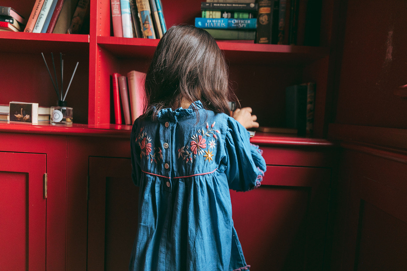 <Lali> Amelia Dress in Bijou Blue