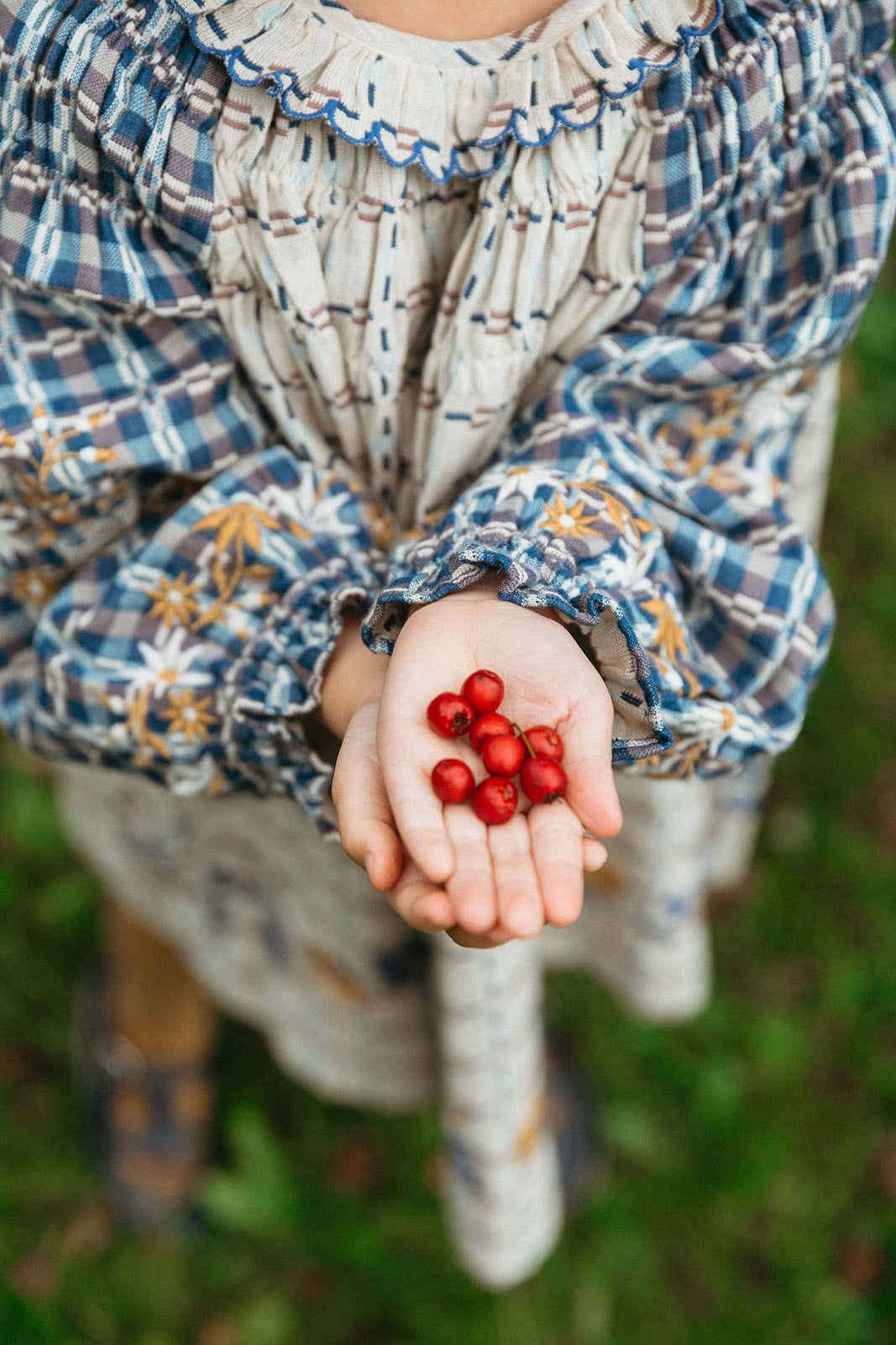 <Lali>  Tulip Dress in Double-Sided Yarn Dye