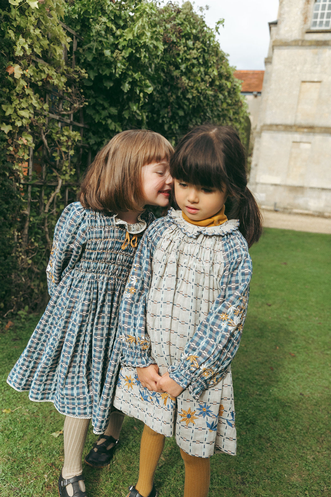 <Lali>  Tulip Dress in Double-Sided Yarn Dye