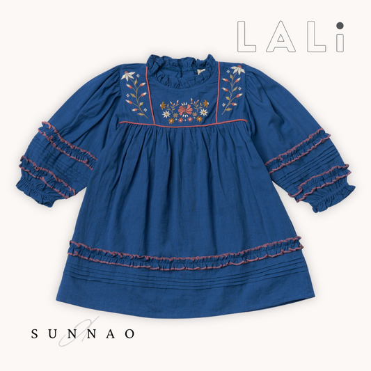 <Lali> Amelia Dress in Bijou Blue