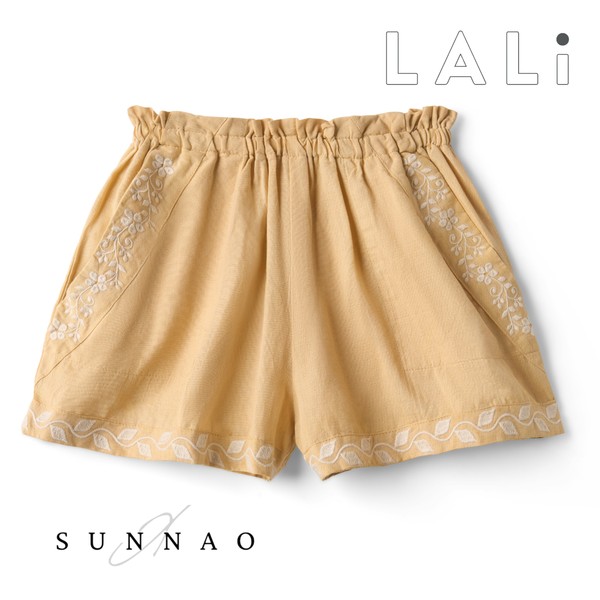 <Lali> Paperbag Shorts in Cafe Latte