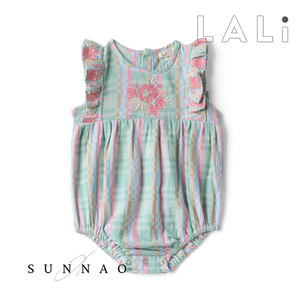 <Lali> Flora Romper in Minty Chex