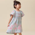 Gallery viewerに画像を読み込む, <Lali> Mini Tulip Dress in Minty Chex
