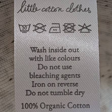 <Little Cotton Clothes> Organic Pointelle T-shirt Prairie Floral　