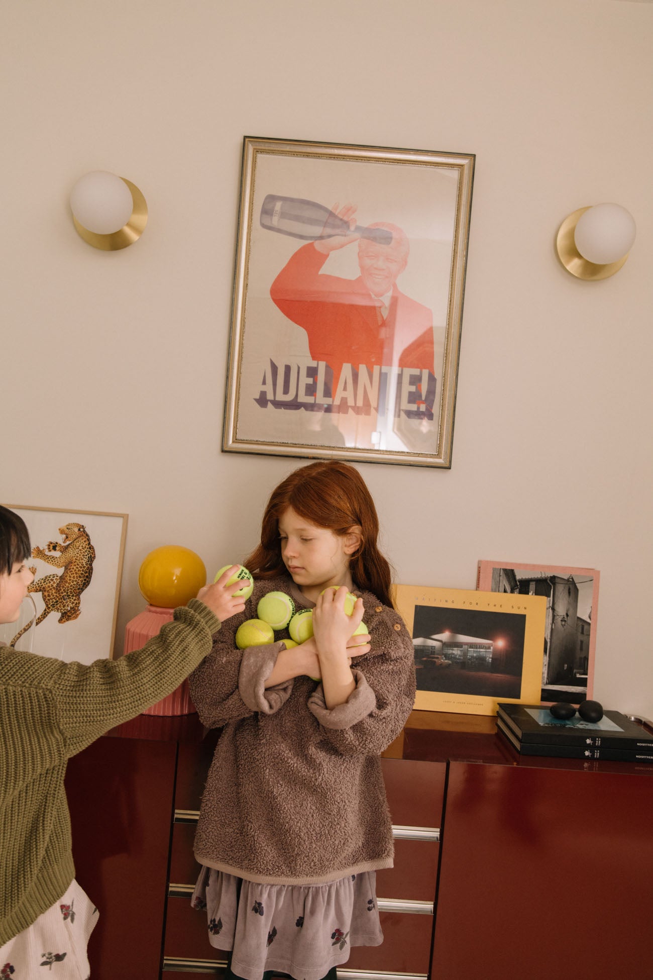 <STUDIO BOHEME PARIS> OURS SWEAT-SHIRT - MAUVE