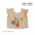 Gallery viewerに画像を読み込む, <Kalinka>Olive Top(2-6Y)
