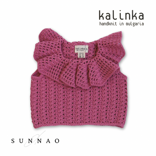 <Kalinka>Milano Top - Raspberry(2-6Y)