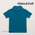 Gallery viewerに画像を読み込む, <Misha&Puff>Scout Tee - Prussian Blue（2-10Y）
