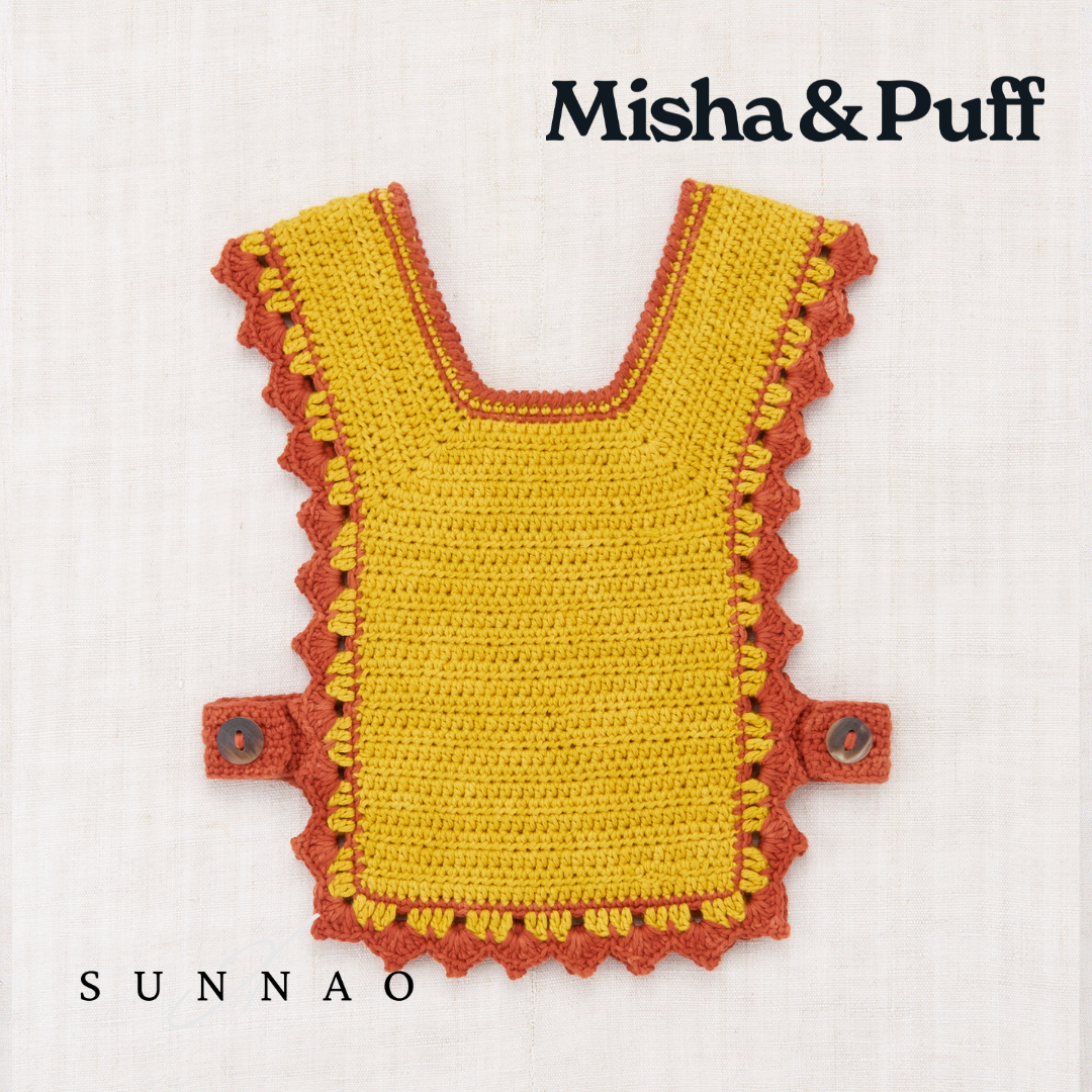 <Misha&Puff>Crochet Topanga Popover - Dandelion（2-6Y）