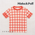 Gallery viewerに画像を読み込む, <Misha&Puff>Rec Tee - Tomato Piazza（2-8Y）
