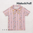 Gallery viewerに画像を読み込む, <Misha&Puff>Junior Scout Tee - Plum Petal Little Botanica（2-8Y）
