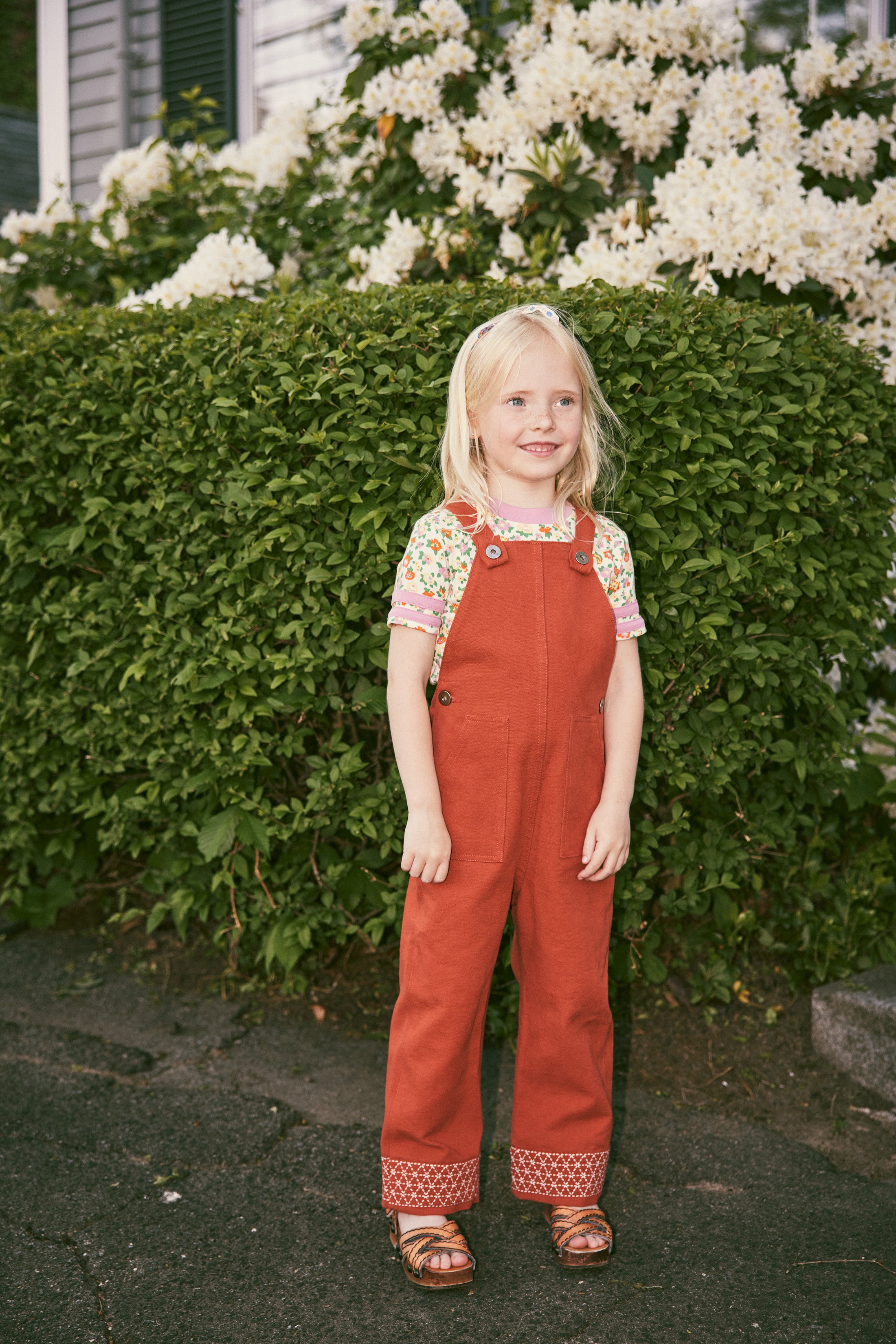 <Misha&Puff>Rec Tee - String/Hazy Lilac Brimfield（2-8Y）