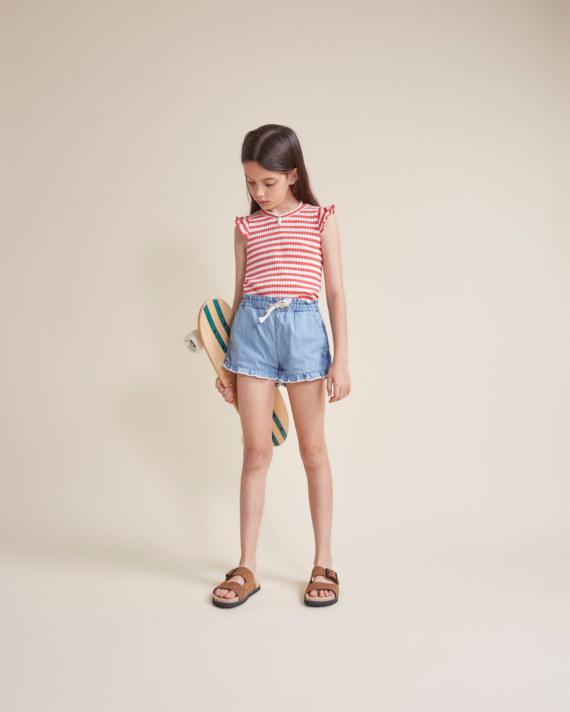 <Buho> DENIM SHORTS（2-6Y）