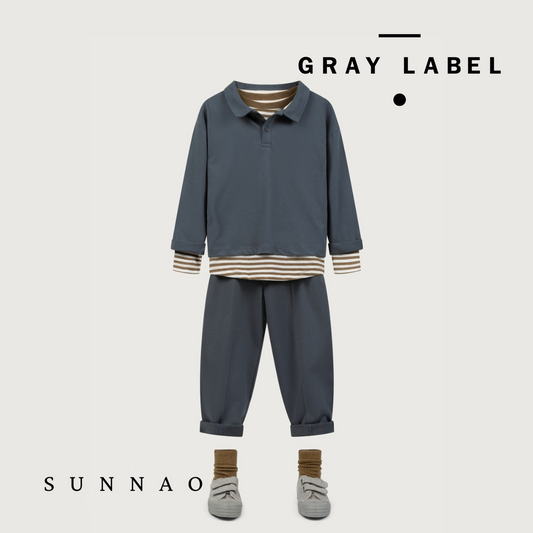 <GRAY LABEL> L/S Tee - Woody - Cream