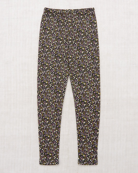 <Misha&Puff>Legging - Carbon/Periwinkle Mini Floral（12M-6Y）