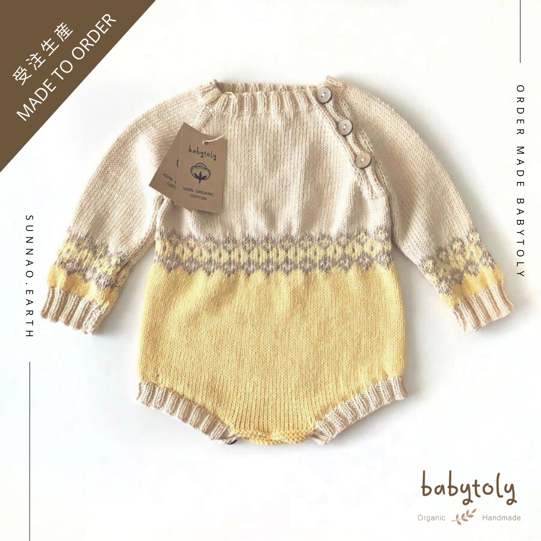【予約／オーダー会】<Babytoly> LIANA ROMPER（0M-4Y）-Babytoly-SUNNAO