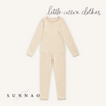 Gallery viewerに画像を読み込む, <Little Cotton Clothes> Pointelle Pyjamas Buttermilk　
