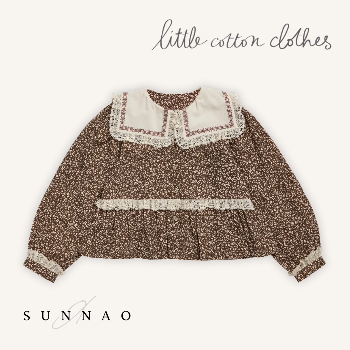 <Little Cotton Clothes> Alana Blouse Bracken Floral