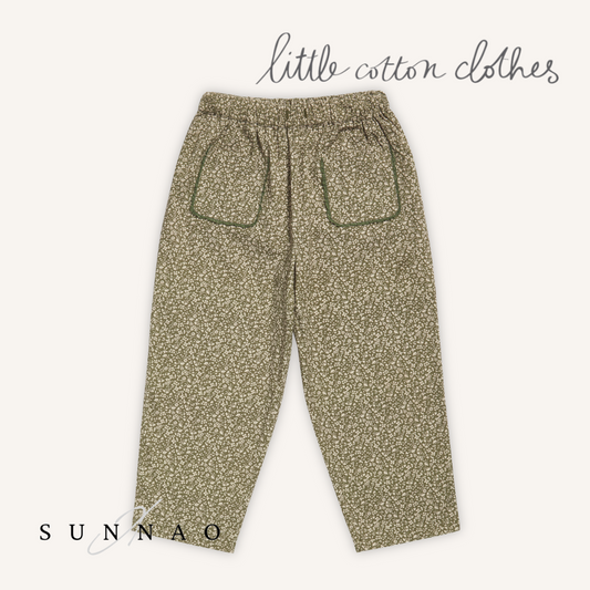 <Little Cotton Clothes> Charlotte Trousers Combe Floral　
