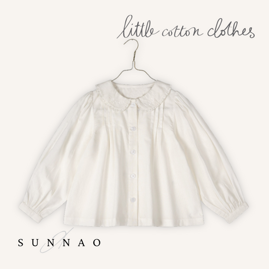 <Little Cotton Clothes> Ivy Blouse - Off-white　