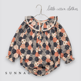 갤러리 뷰어로 이미지로드, 【予約】<Little Cotton Clothes> Emilie romper Patchwork Floral
