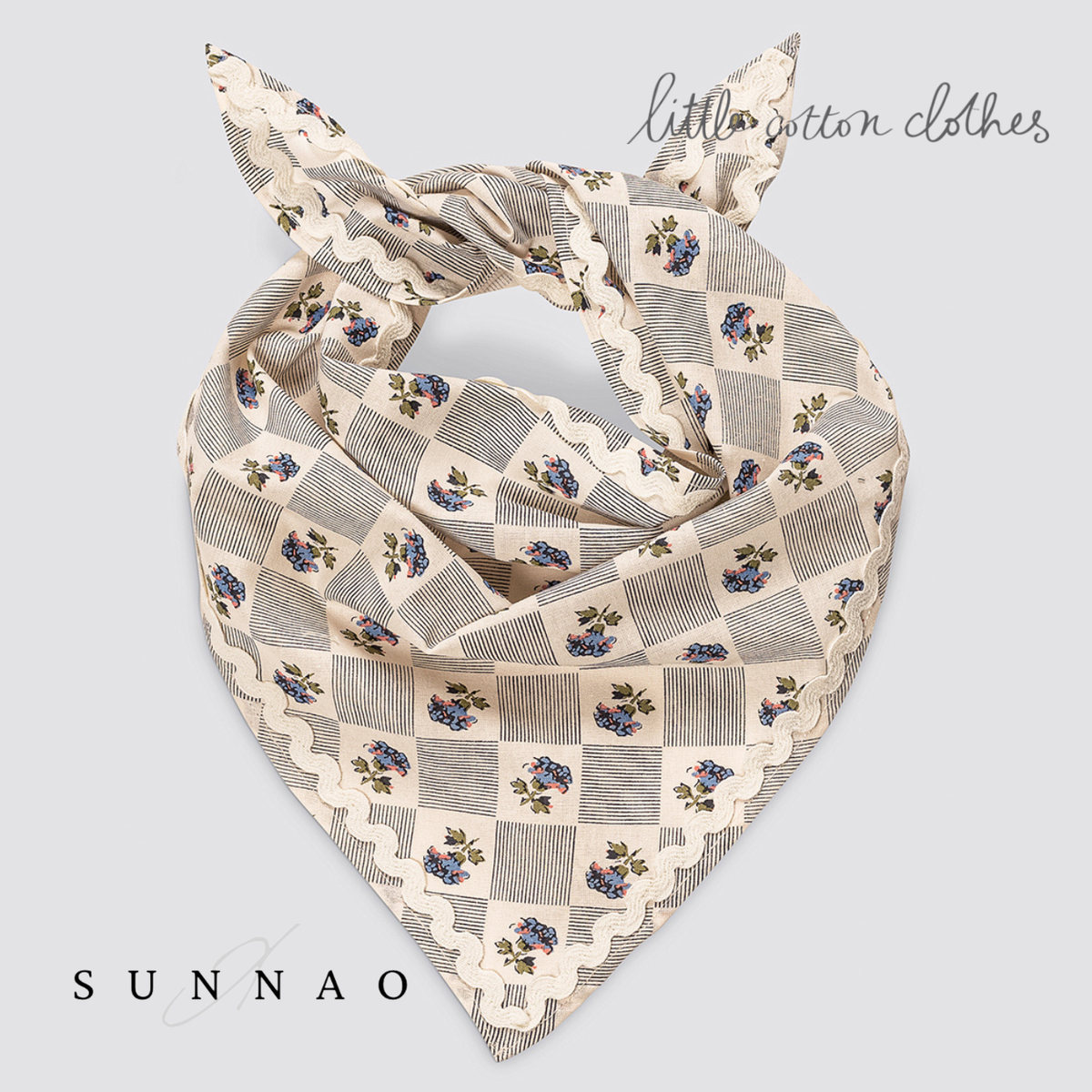 【予約】<Little Cotton Clothes> Scarf Papier Floral
