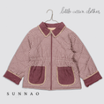 갤러리 뷰어로 이미지로드, 【予約】<Little Cotton Clothes> Elsie jacket Sugarplum Check
