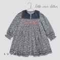 갤러리 뷰어로 이미지로드, 【予約】<Little Cotton Clothes> Elizabeth Dress Barley Floral
