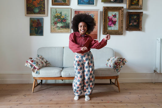 【予約】<Little Cotton Clothes> Helga blouse Trifle Stripe