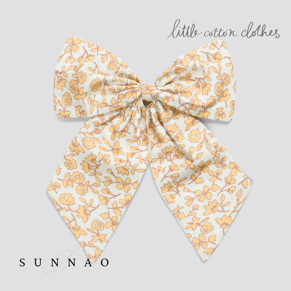<Little Cotton Clothes> Bow with Bobble Bampton Floral　
