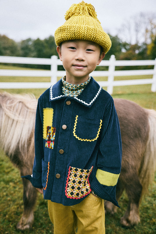 <Misha&Puff>Tassel Garter Hat （2-8Y）