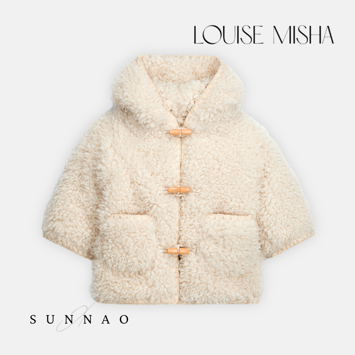 <Louise Misha> COAT DIMIA - CREAM　