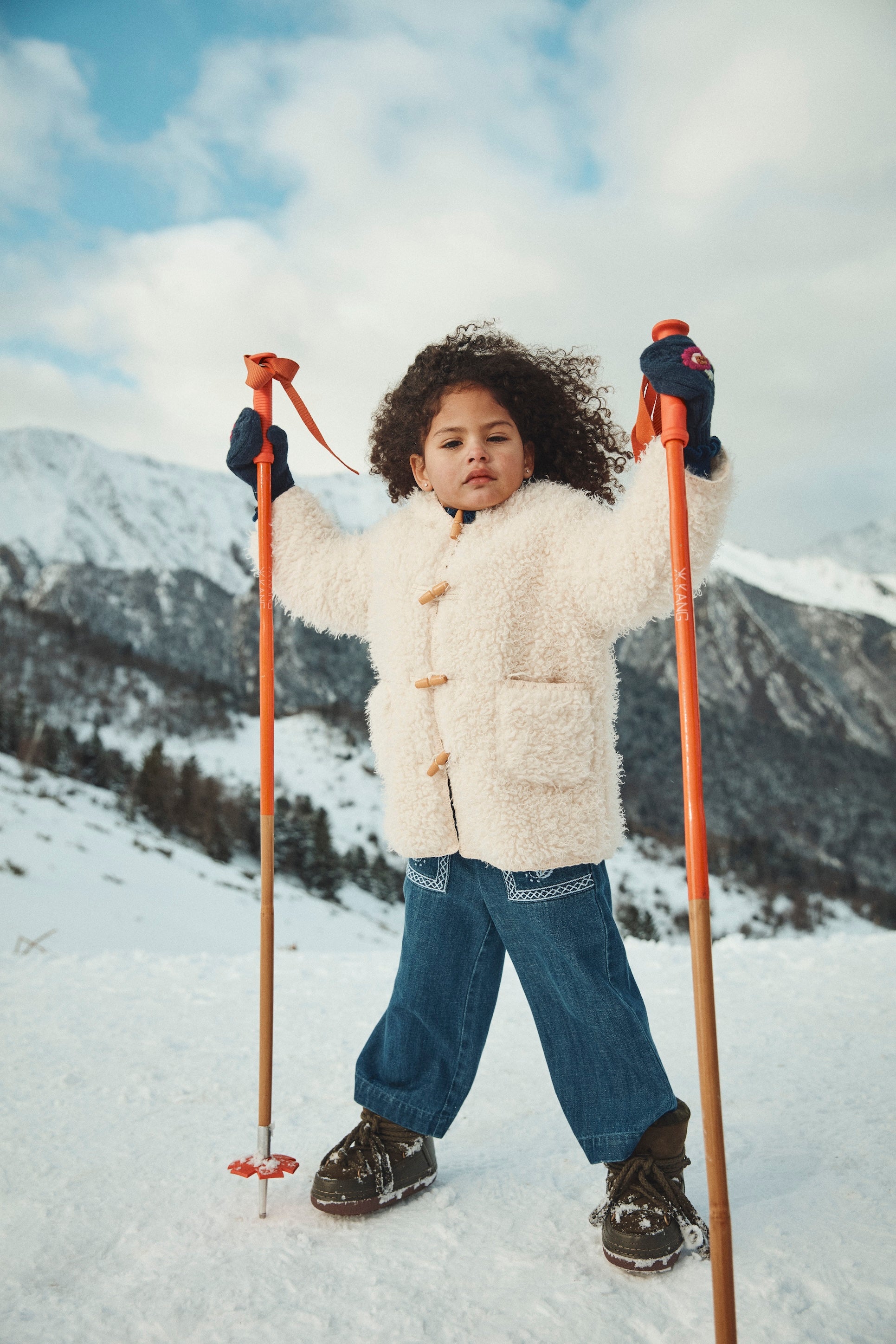 <Louise Misha> COAT DIMIA - CREAM　