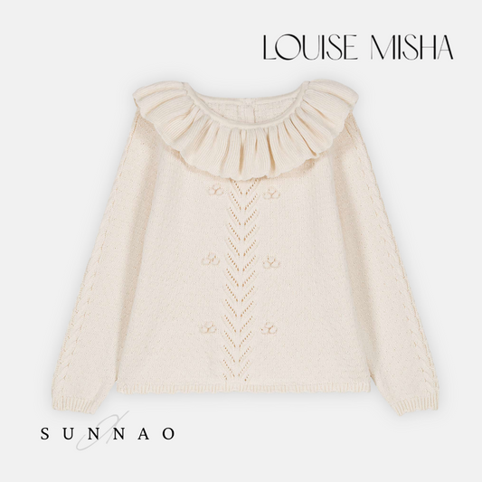 <Louise Misha> JUMPER EVINA - CREAM