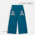 Gallery viewerに画像を読み込む, <Louise Misha> PANTS FLORALIA - BLUE
