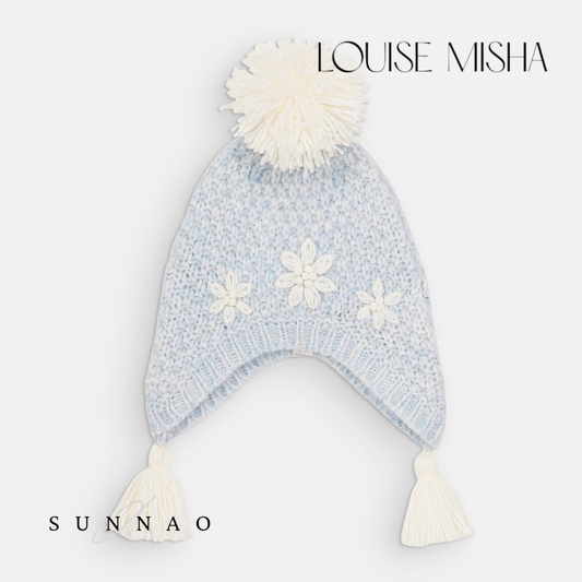<Louise Misha> BEANIE ISOLINA - CLOUD