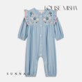 갤러리 뷰어로 이미지로드, <Louise Misha> JUMPSUITS LILETTE - BABY BLUE
