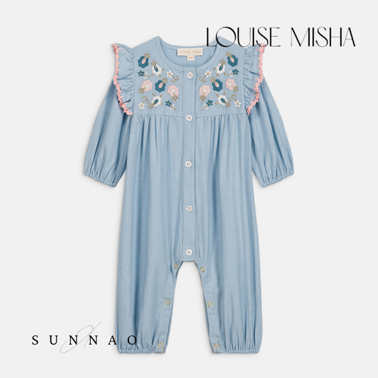 <Louise Misha> JUMPSUITS LILETTE - BABY BLUE