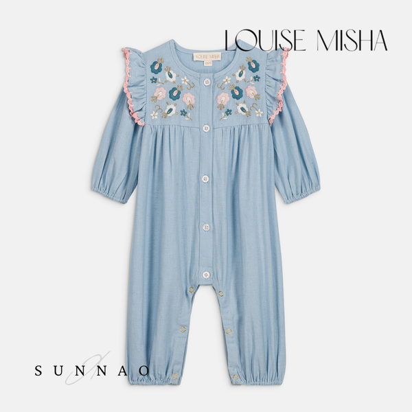 <Louise Misha> JUMPSUITS LILETTE - BABY BLUE