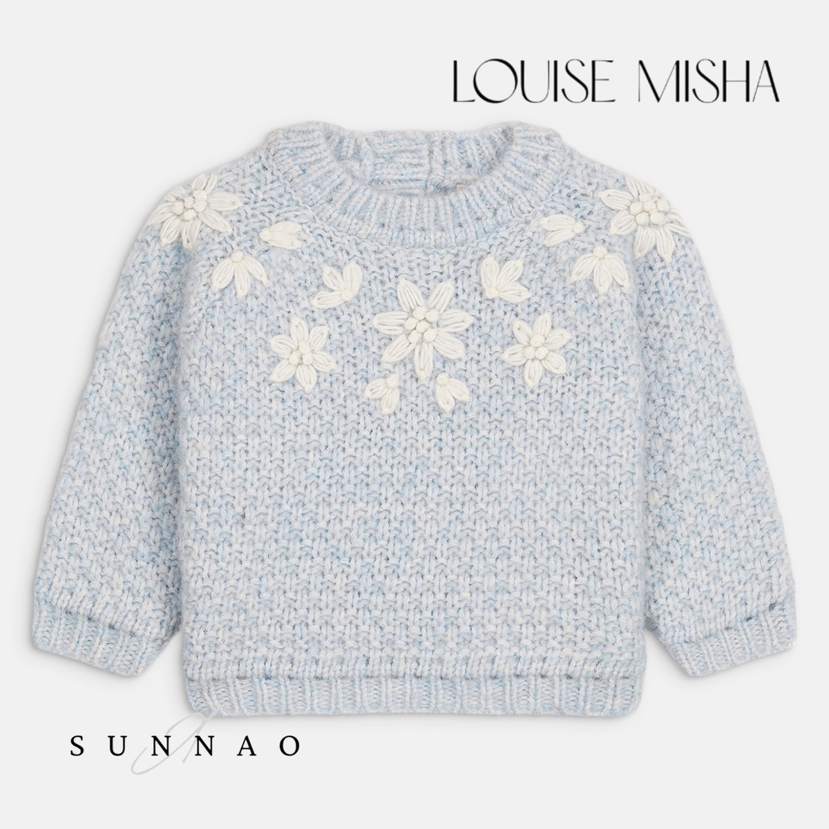 <Louise Misha> JUMPER CILANE - CLOUD