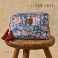 Gallery viewerに画像を読み込む, <Louise Misha> POUCH TEIKI - BLUE MOUNTAIN AVENS
