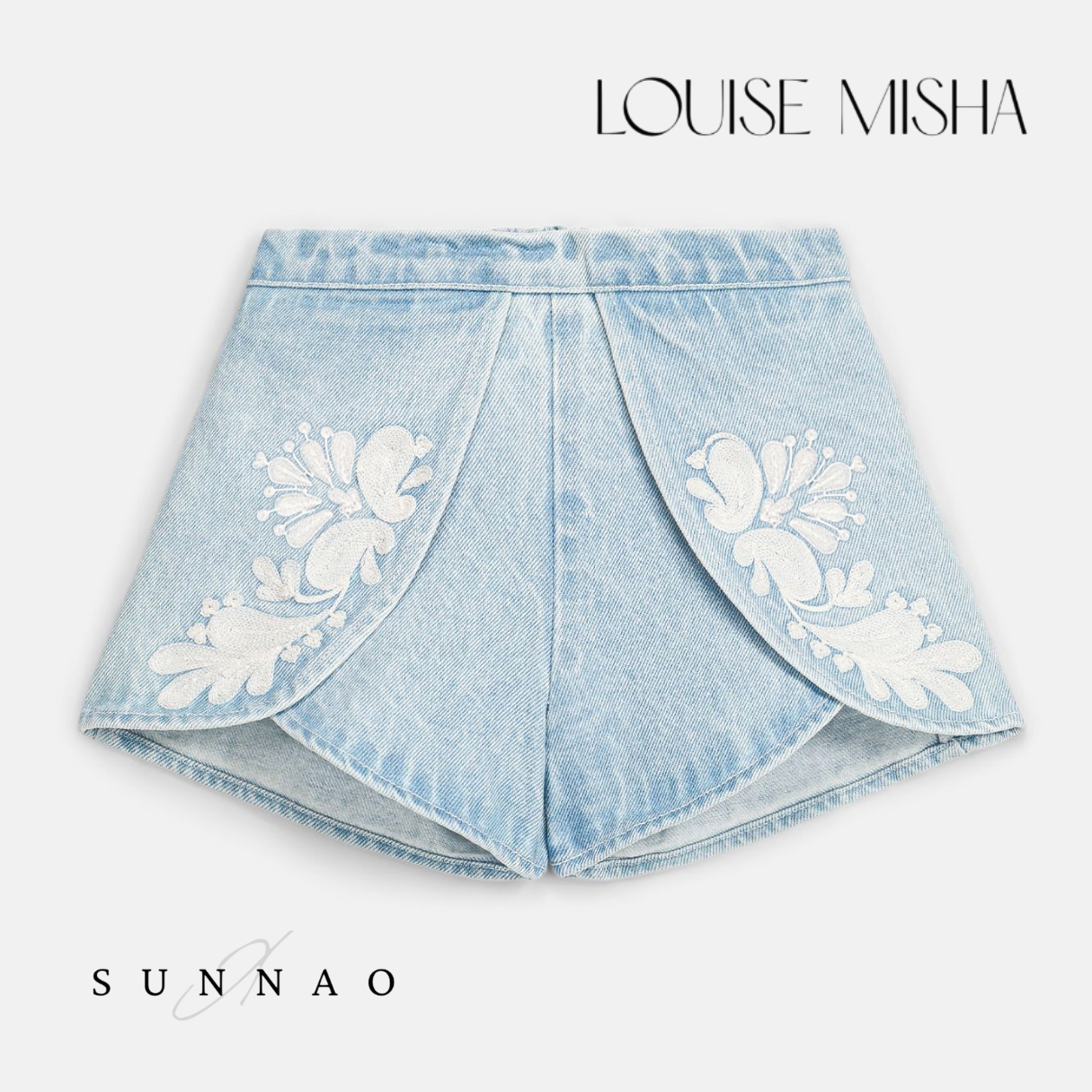 <Louise Misha> SHORTS ASYA - BLEACH　