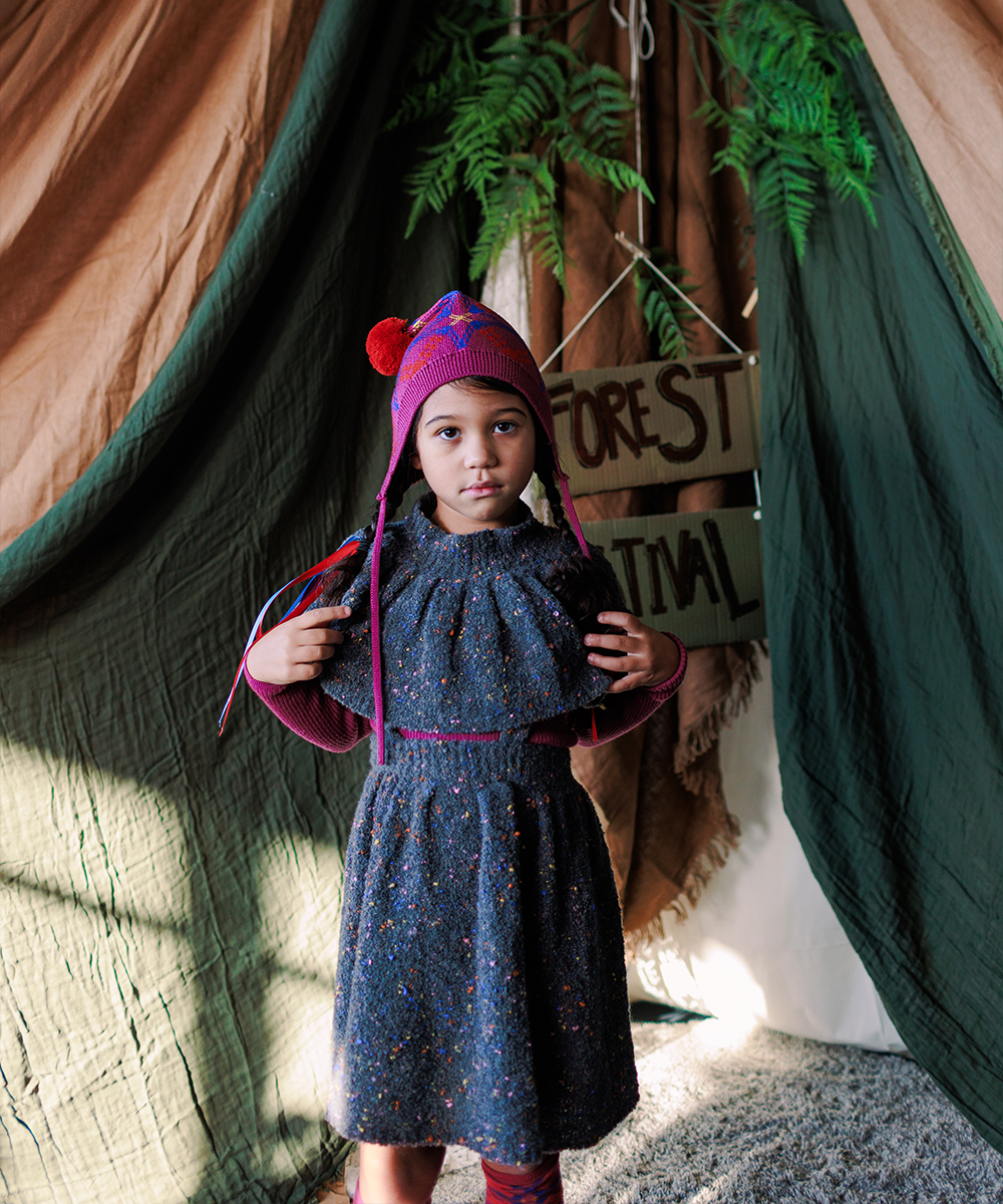 <MABLI> SPRINKLES SKIRT - SOOT SPRITE