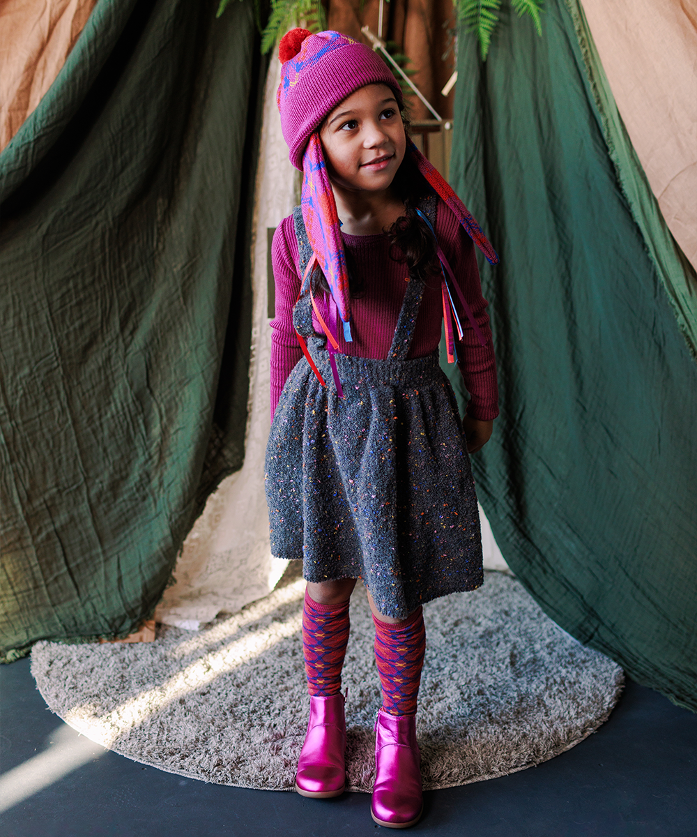 <MABLI> SPRINKLES SKIRT - SOOT SPRITE