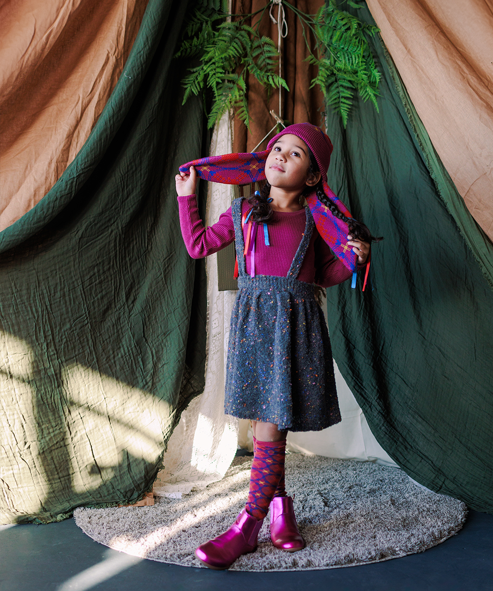 <MABLI> SPRINKLES SKIRT - SOOT SPRITE