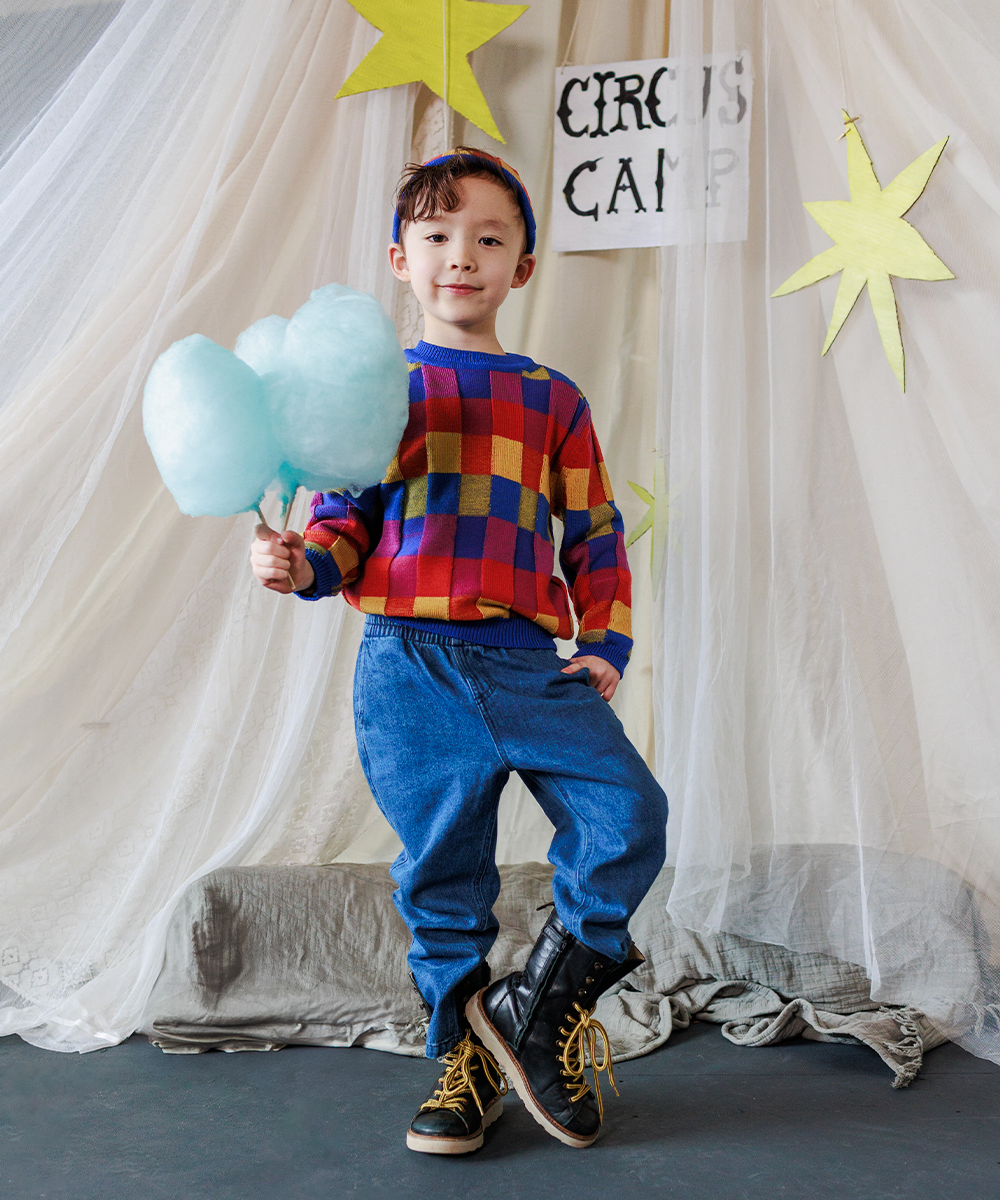 <MABLI> MAGIC PULLOVER  - KALEIDOSCOPE - DROP1