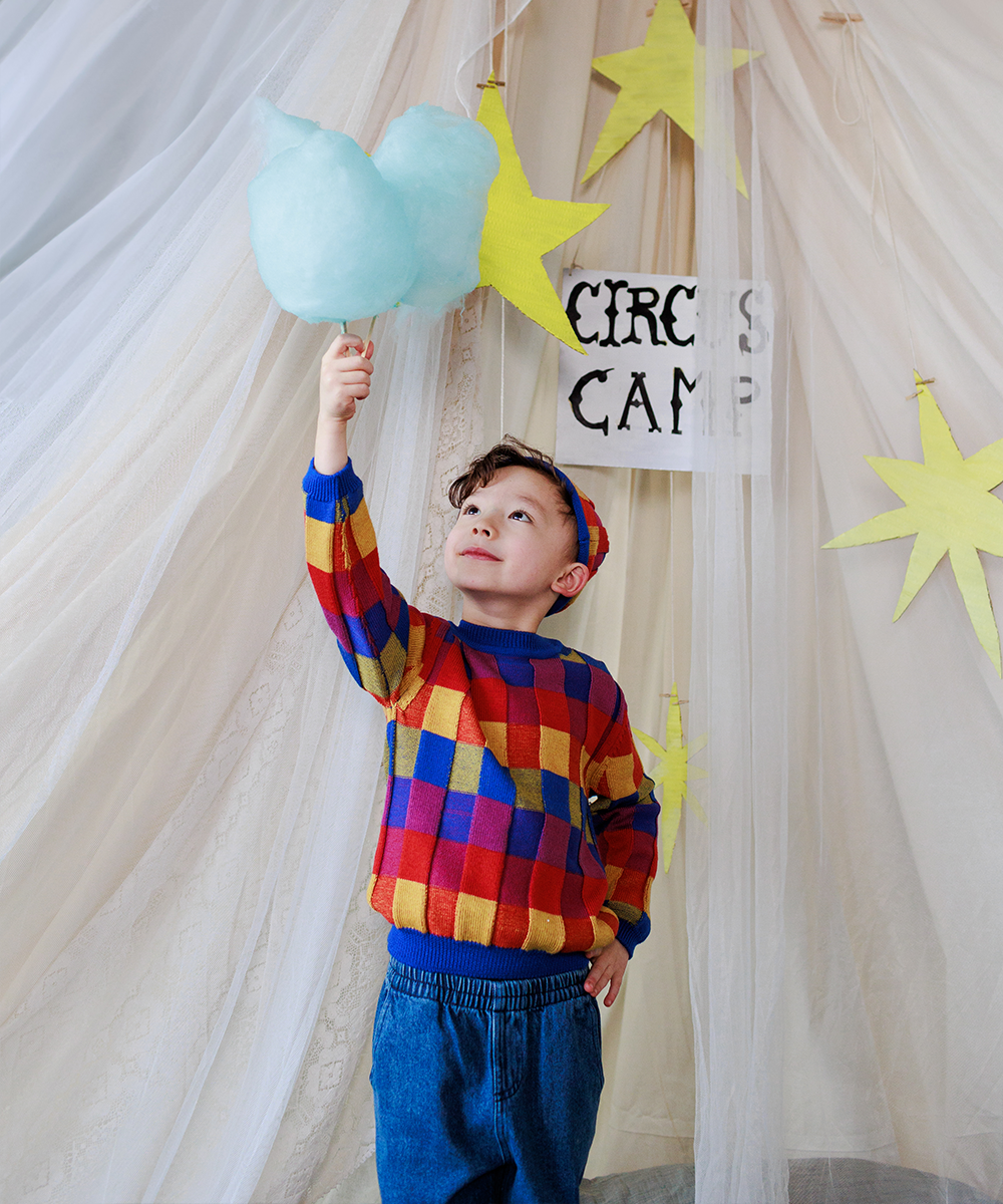 <MABLI> MAGIC PULLOVER  - KALEIDOSCOPE - DROP1